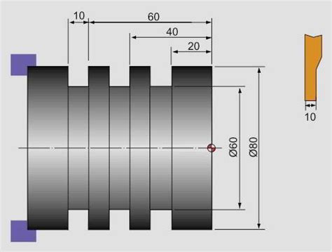 g75 cnc torno|g75 grooving pattern.